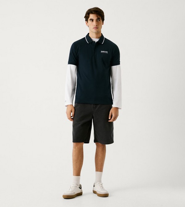 Red Bull Racing X Pepe Jeans Red Bull Racing X Pepe Jeans - Green Polo T-shirts
