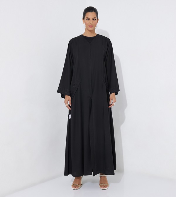 روزيت للعباية   روزيت للعباية  - أسود Abayas
