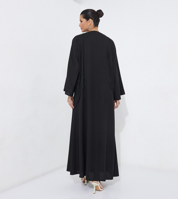  روزيت للعباية   روزيت للعباية  - أسود Abayas