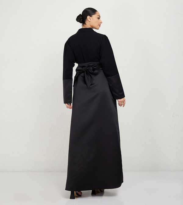 Rosette Abaya  - Black Abayas