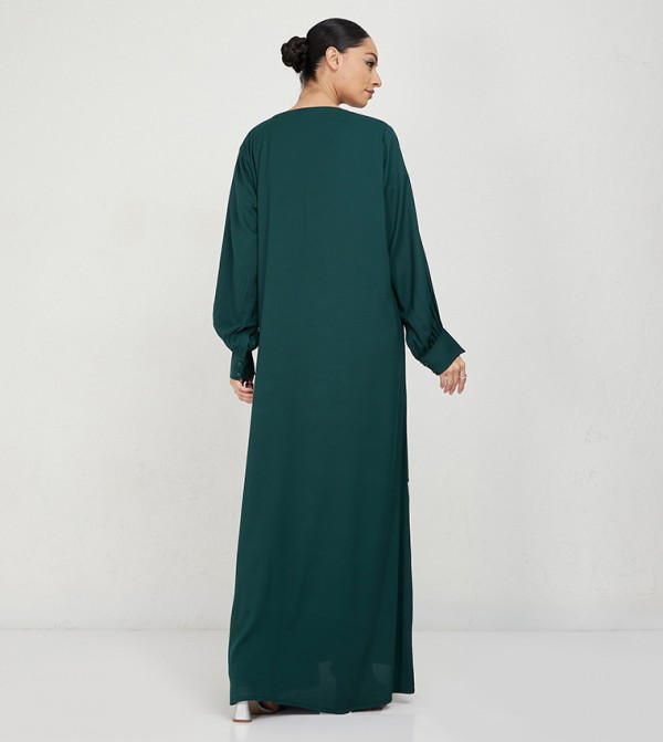 Rosette Abaya  Abayas - Green Abayas