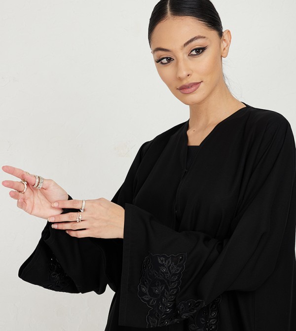  روزيت للعباية   روزيت للعباية  - أسود Abayas