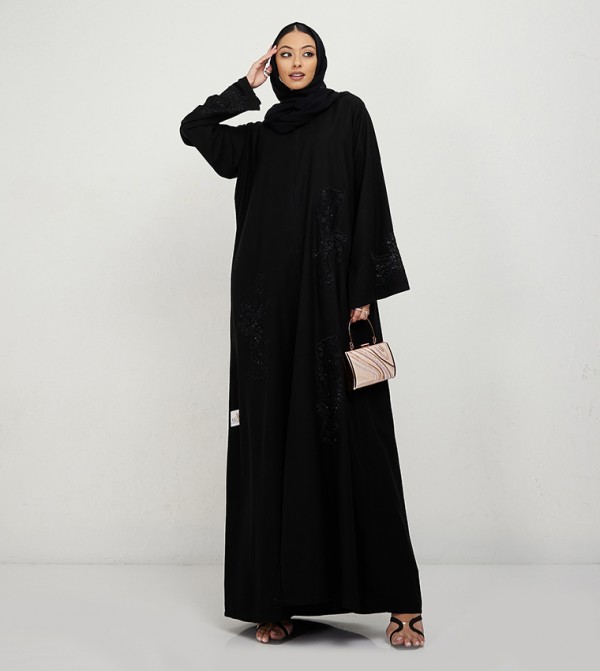  روزيت للعباية   روزيت للعباية  - أسود Abayas