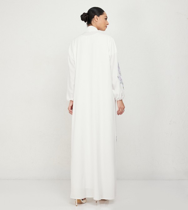  روزيت للعباية   عباية - أبيض Abayas