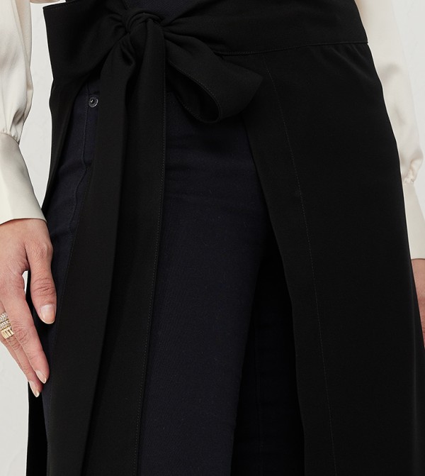 Rosette Abaya Arabian Clothing - Black Skirts