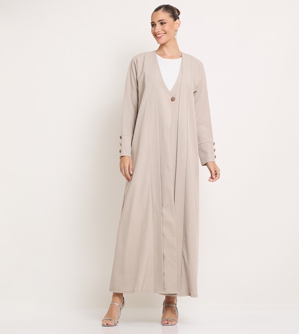  روزيت للعباية   عباية - بيج Abayas