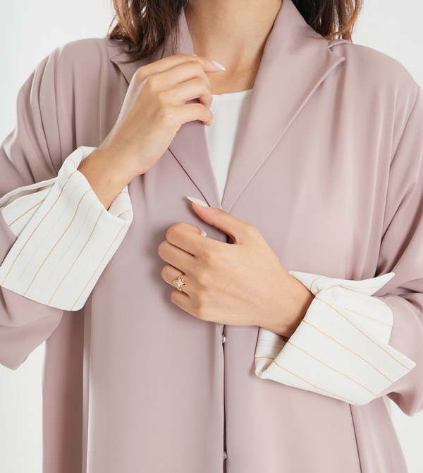 Rosette Abaya Rosette Abaya - Beige Abayas