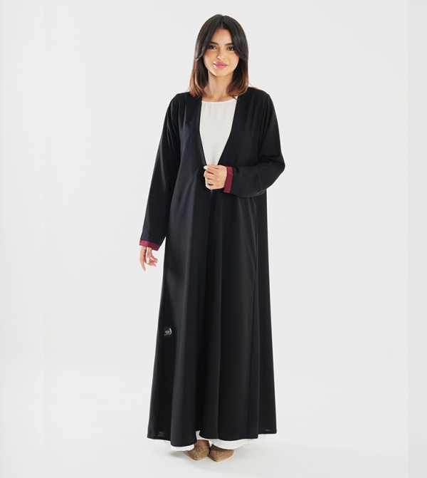 Rosette Abaya Rosette Abaya - Black Abayas