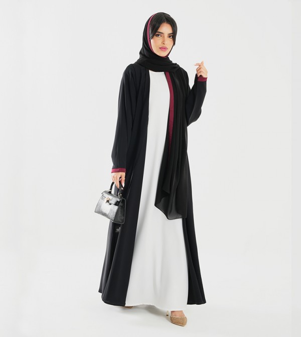 Rosette Abaya Rosette Abaya - Black Abayas