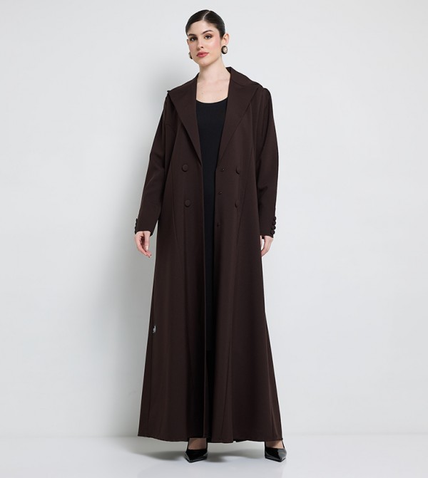Rosette Abaya Rosette Abaya - Brown Abayas