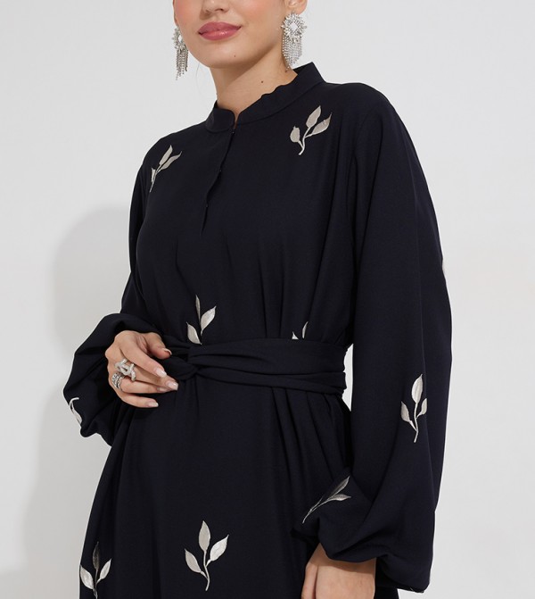  روزيت للعباية   روزيت للعباية  - NAVY BLUE Abayas