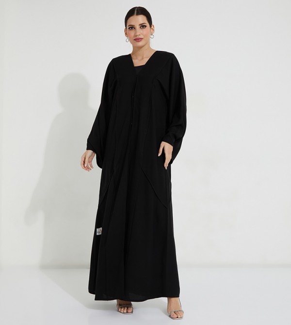Rosette Abaya Rosette Abaya - Black Abayas