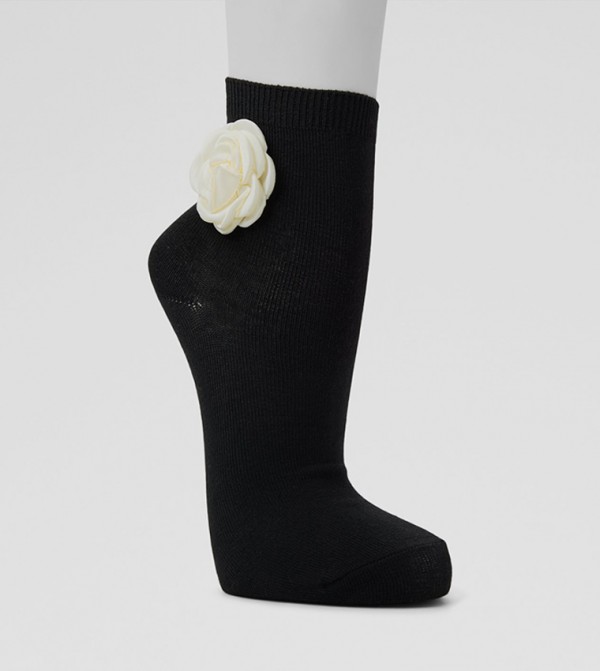 ألدو أكسيسوريز  جوارب   - أسود Calf Length Socks