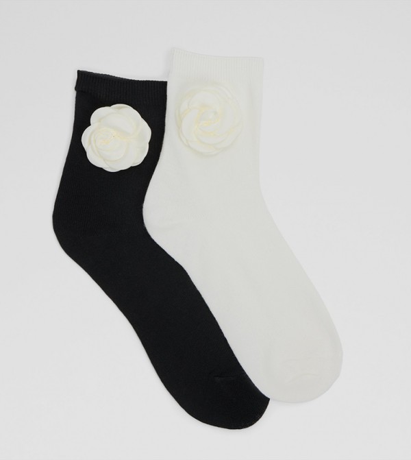 ألدو أكسيسوريز  جوارب   - أسود Calf Length Socks