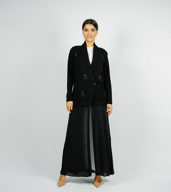  روزيت للعباية   روزيت للعباية  - أسود Abayas