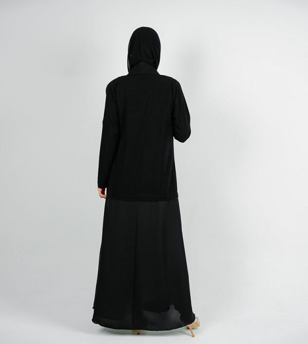  روزيت للعباية   روزيت للعباية  - أسود Abayas