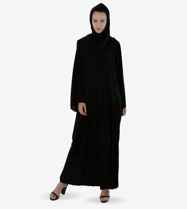 Roza Abaya modest wear - Black Abayas
