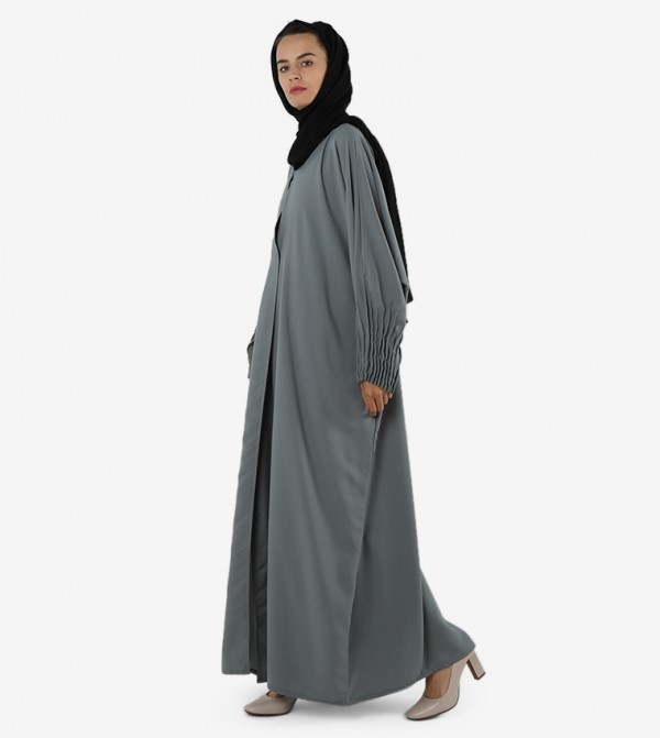 Roza Abaya Roza Abaya - Grey Abayas