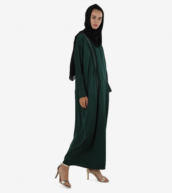 Roza Abaya  Abayas - Green Abayas