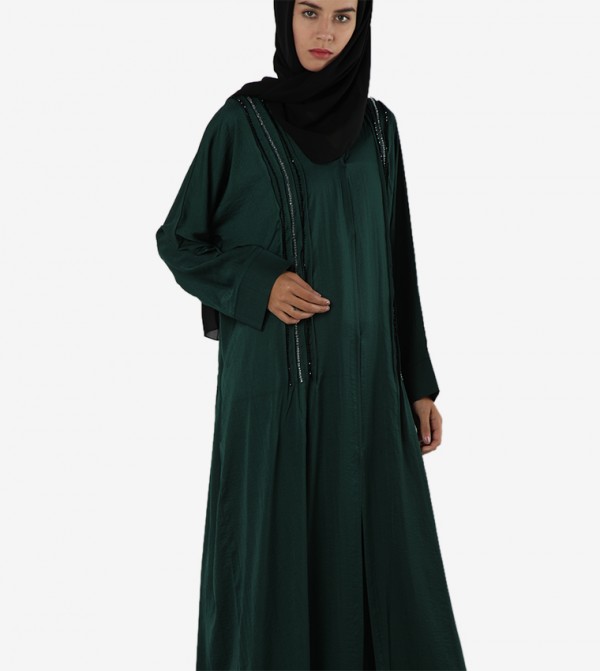 Roza Abaya  Abayas - Green Abayas