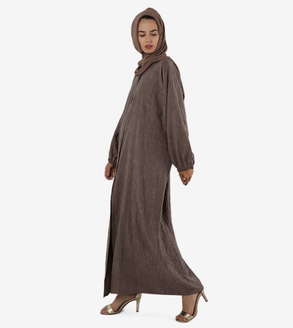 Roza Abaya  Arabian Clothing - Grey Abayas