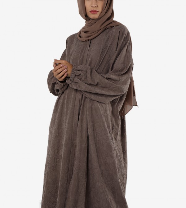 Roza Abaya  Arabian Clothing - Grey Abayas