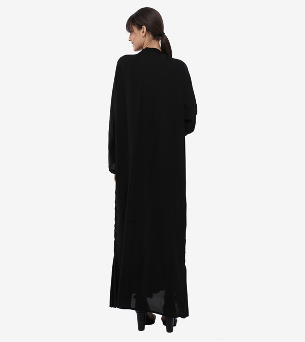 Roza Abaya  Arabian Clothing - Black Abayas