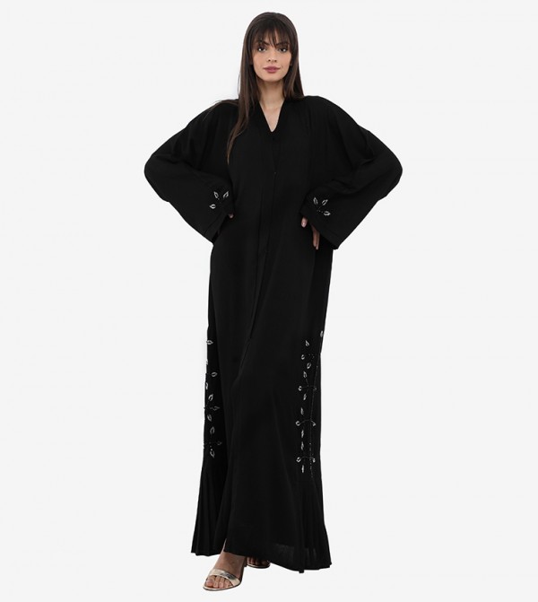 روزا عباية  ملابس عربية  - أسود Abayas