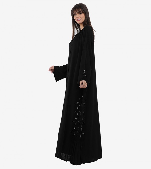 روزا عباية  ملابس عربية  - أسود Abayas