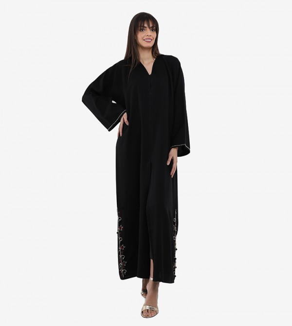 Roza Abaya Roza Abaya - Black Abayas
