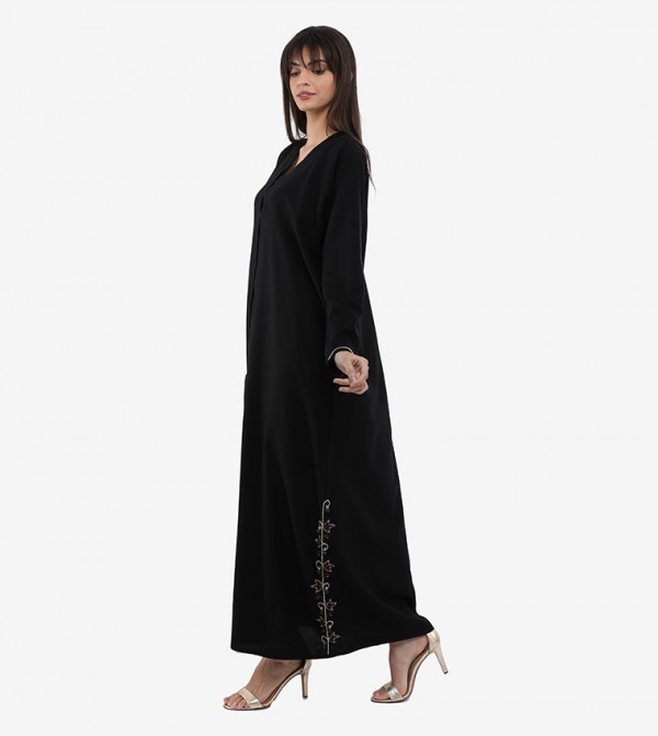 Roza Abaya Roza Abaya - Black Abayas