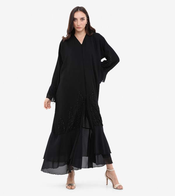 Roza Abaya Roza Abaya - Black Abayas