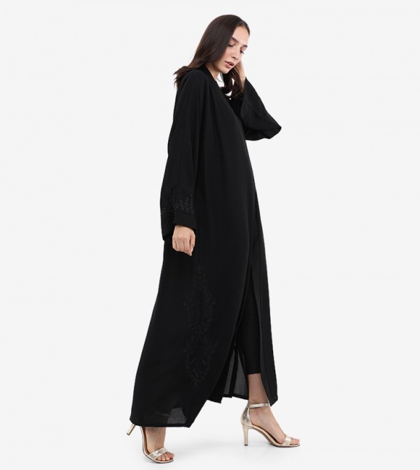 روزا عباية  عباية - أسود Abayas