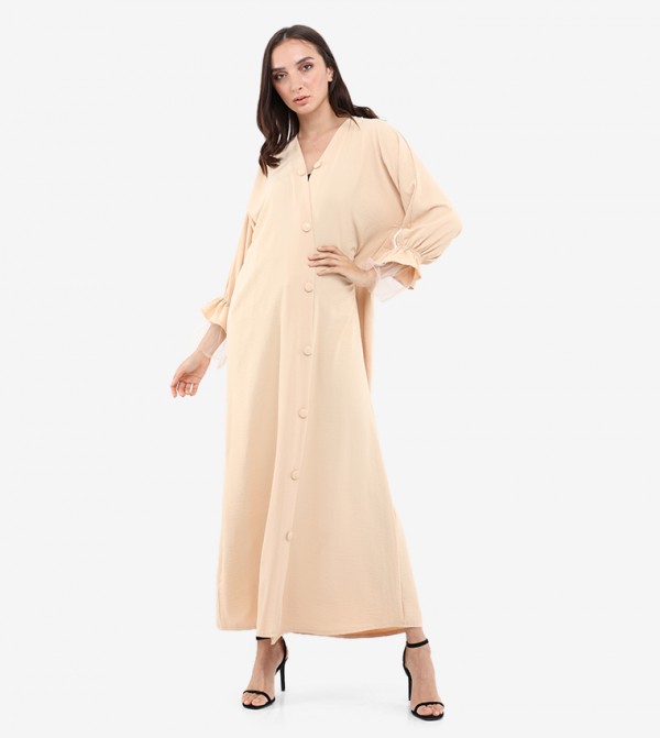 Roza Abaya Roza Abaya - Beige Jalabiya