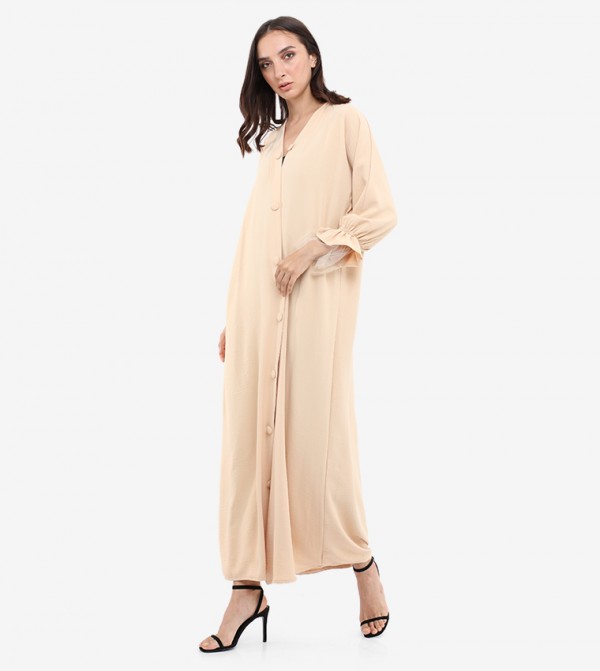 Roza Abaya Roza Abaya - Beige Jalabiya
