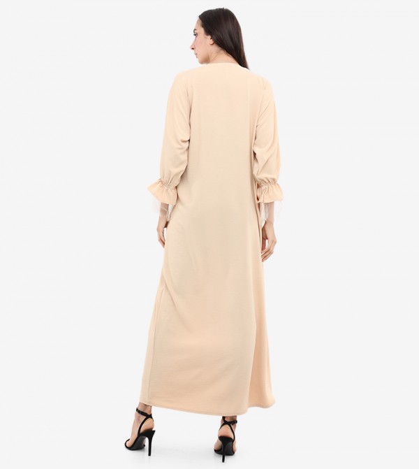 Roza Abaya Roza Abaya - Beige Jalabiya