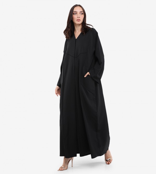 Roza Abaya Roza Abaya - Black Abayas