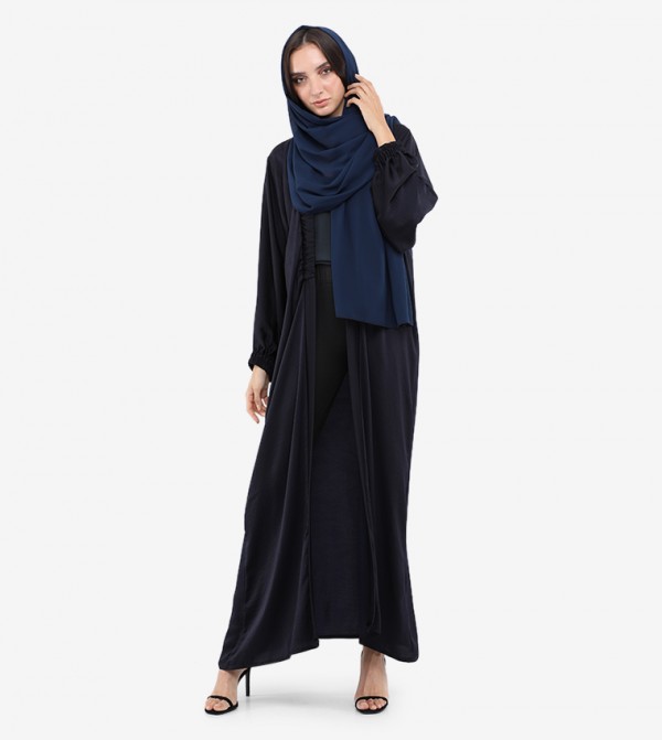 Roza Abaya  Arabian Clothing - Dark Blue Abayas