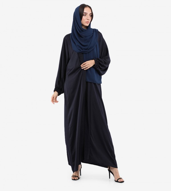 Roza Abaya  Arabian Clothing - Dark Blue Abayas