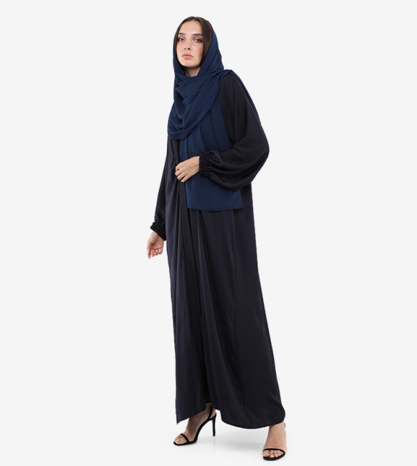 Roza Abaya  Arabian Clothing - Dark Blue Abayas