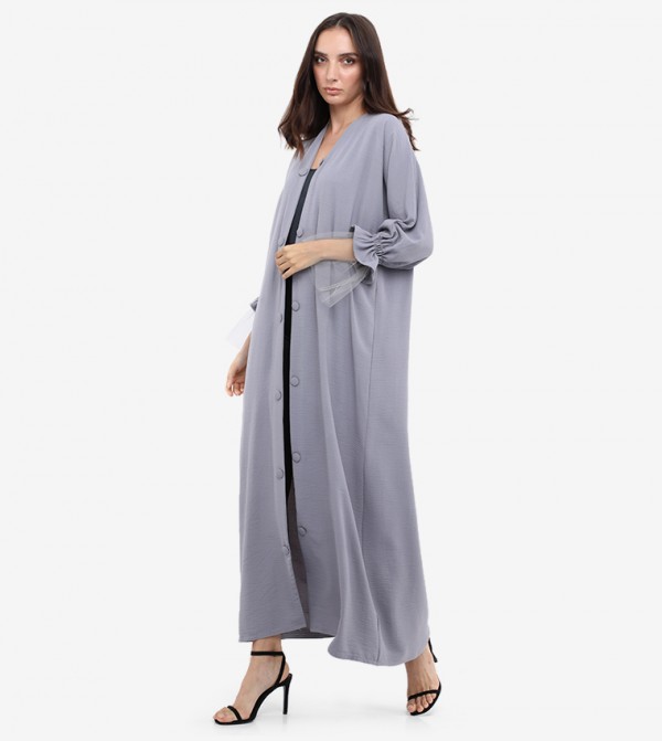 Roza Abaya Roza Abaya - Grey Jalabiya