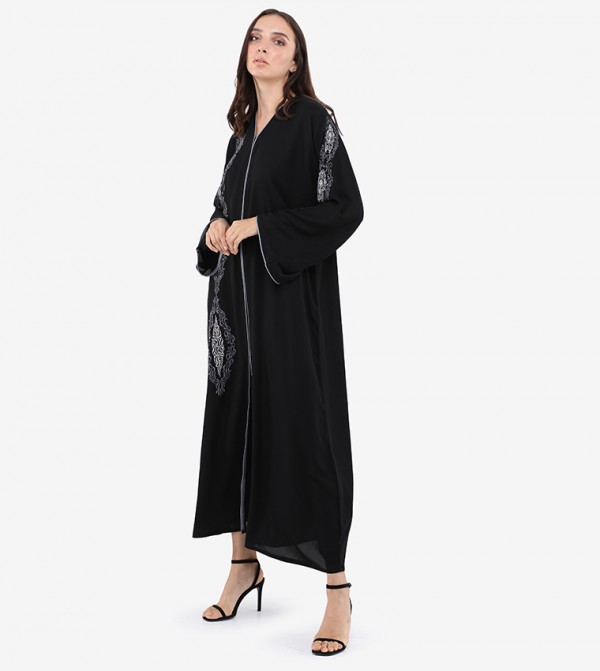 Roza Abaya Roza Abaya - Black Abayas