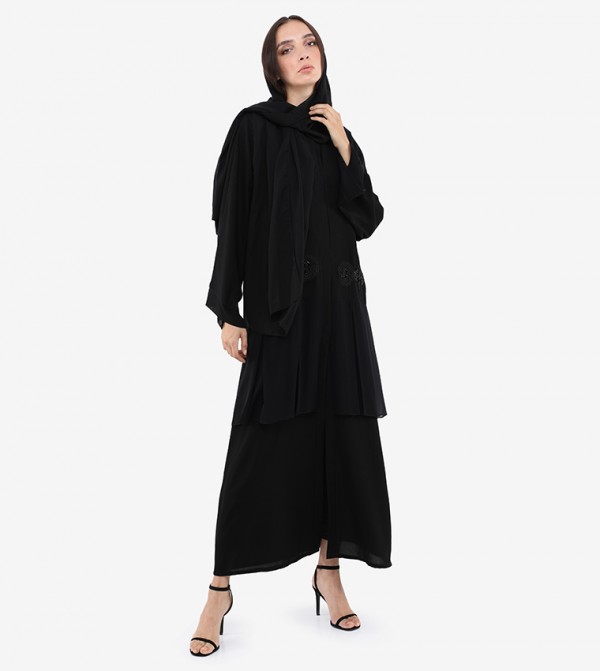 Roza Abaya Roza Abaya - Black Abayas