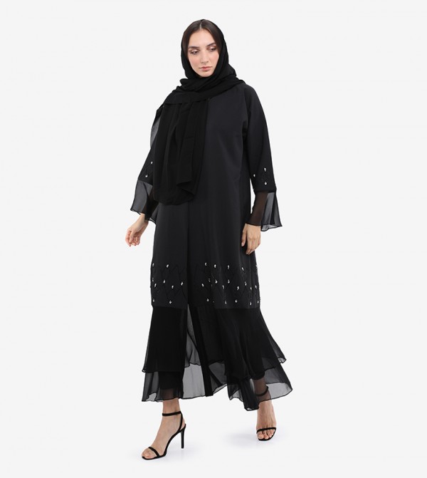Roza Abaya Roza Abaya - Black Abayas