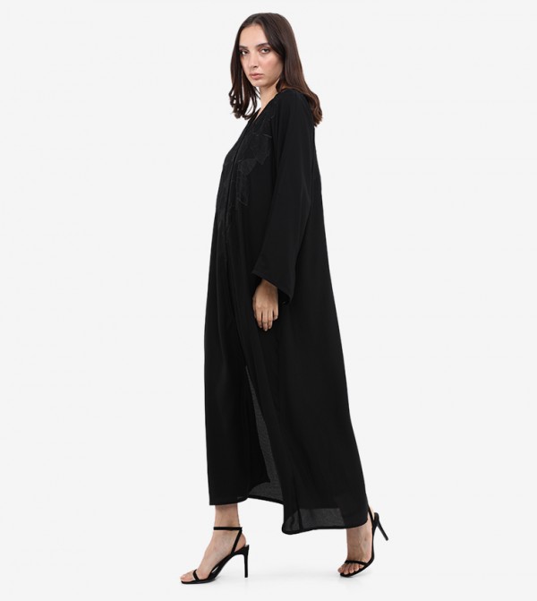 Roza Abaya Roza Abaya - Black Abayas