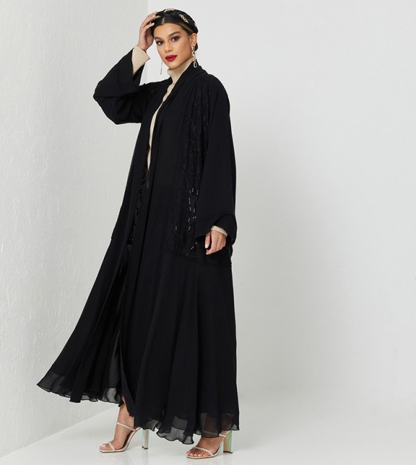 روزا عباية  عباية - أسود Abayas