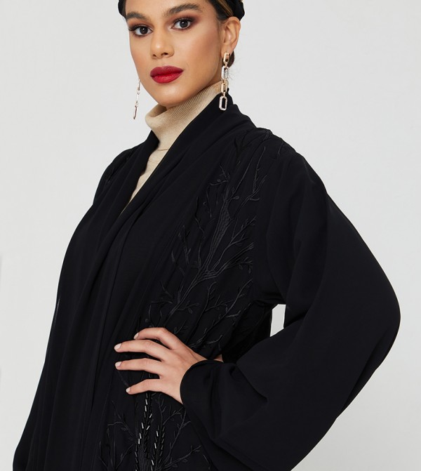 روزا عباية  عباية - أسود Abayas
