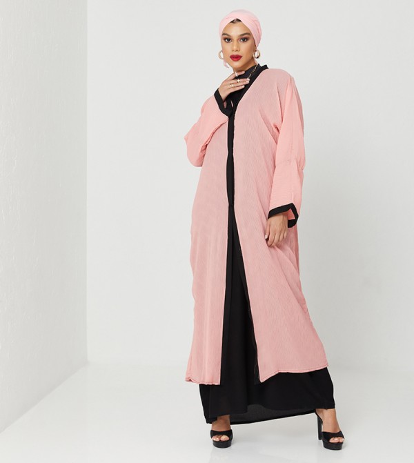 Roza Abaya Roza Abaya - Pink Abayas