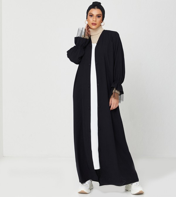 Roza Abaya - Black Abaya
