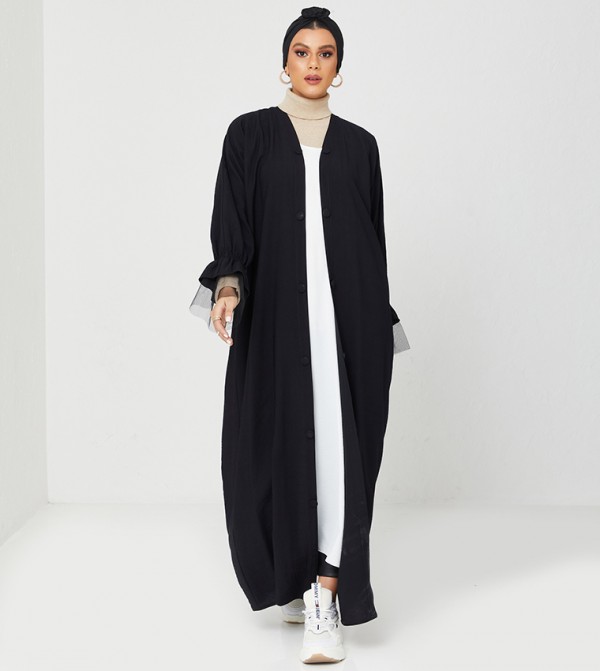 Roza Abaya - Black Abaya